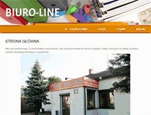 Tablet Screenshot of biuroline.waw.pl